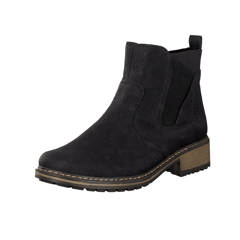 Botas Rieker Z6854-01 Para Mulher - Pretas